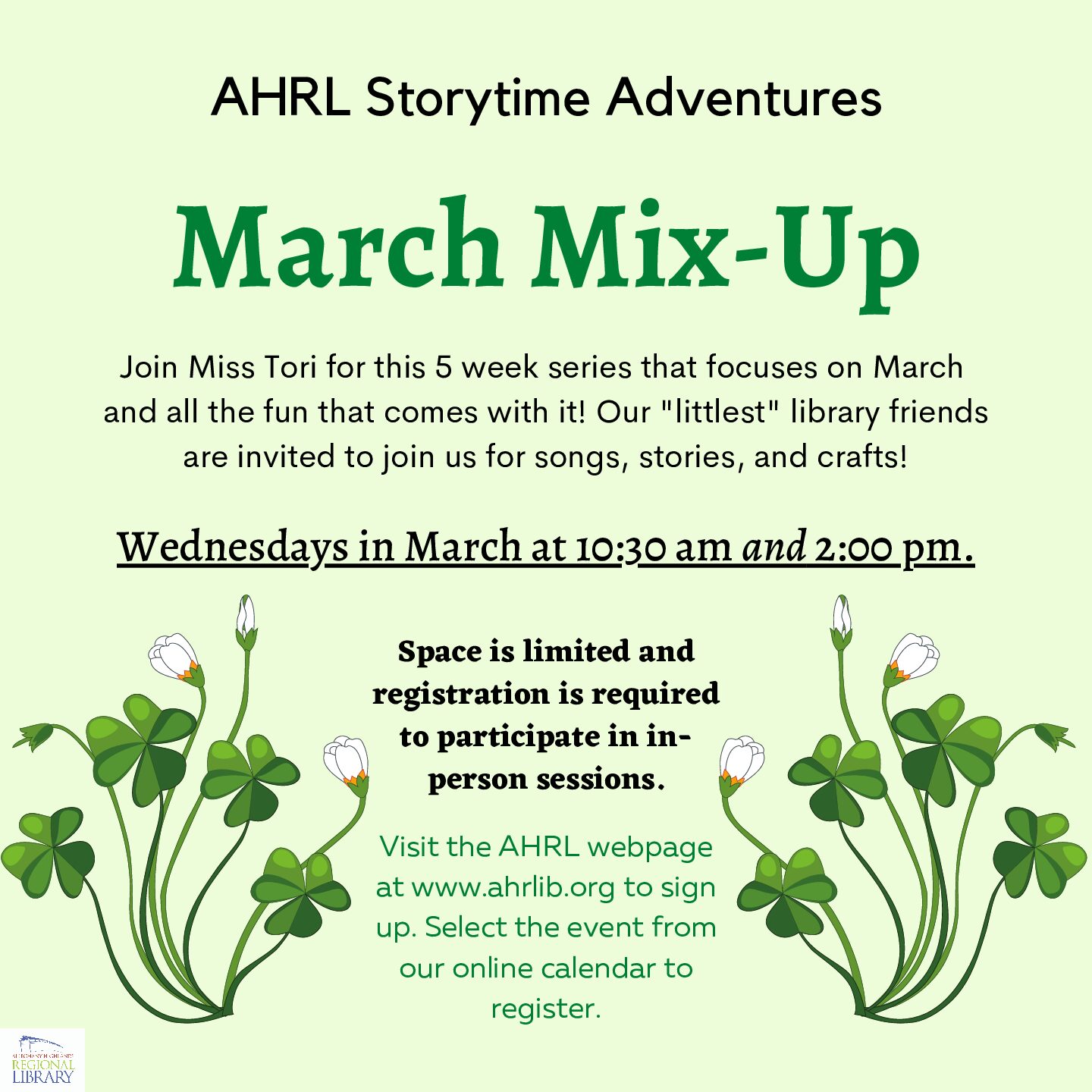 March Story Time