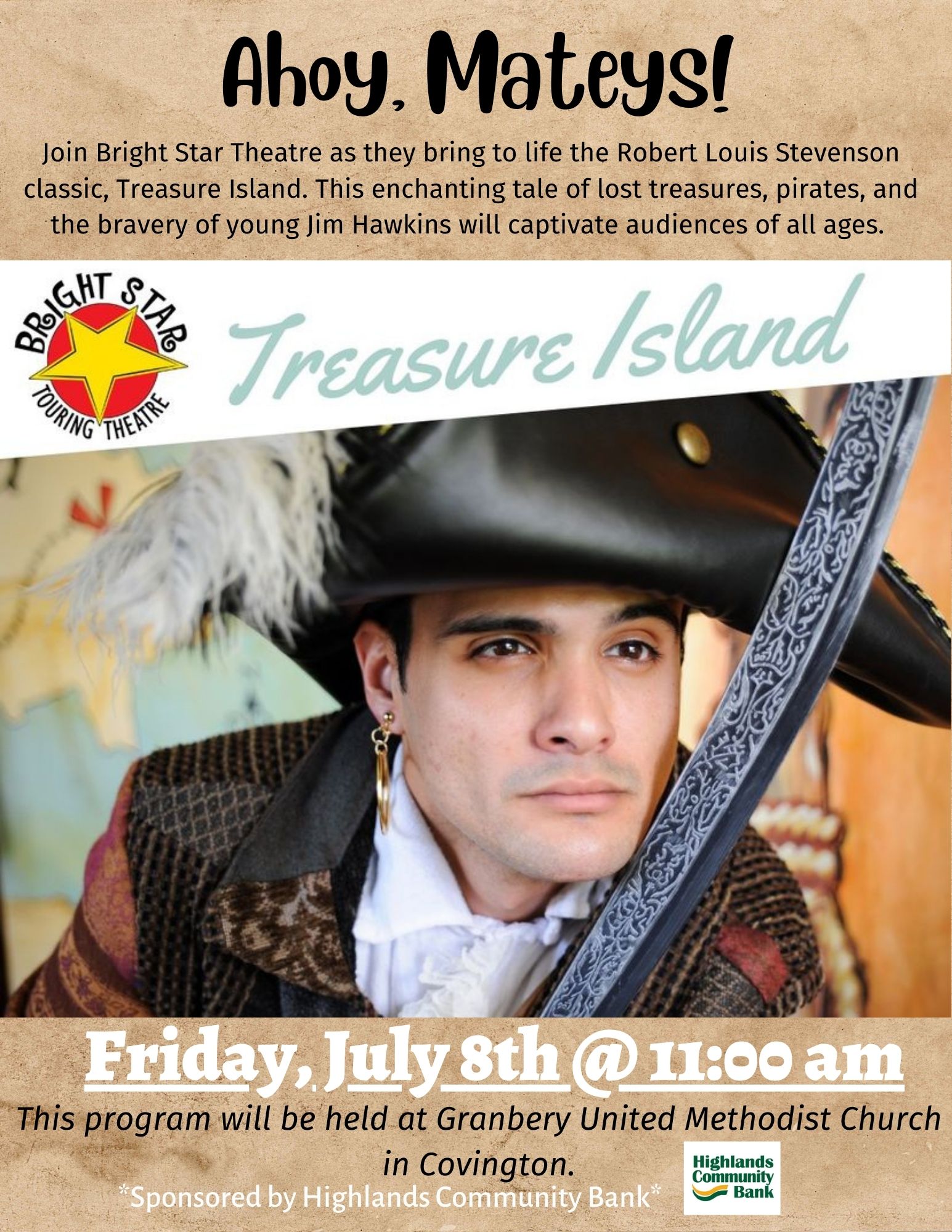 Treasure Island--July 8th
