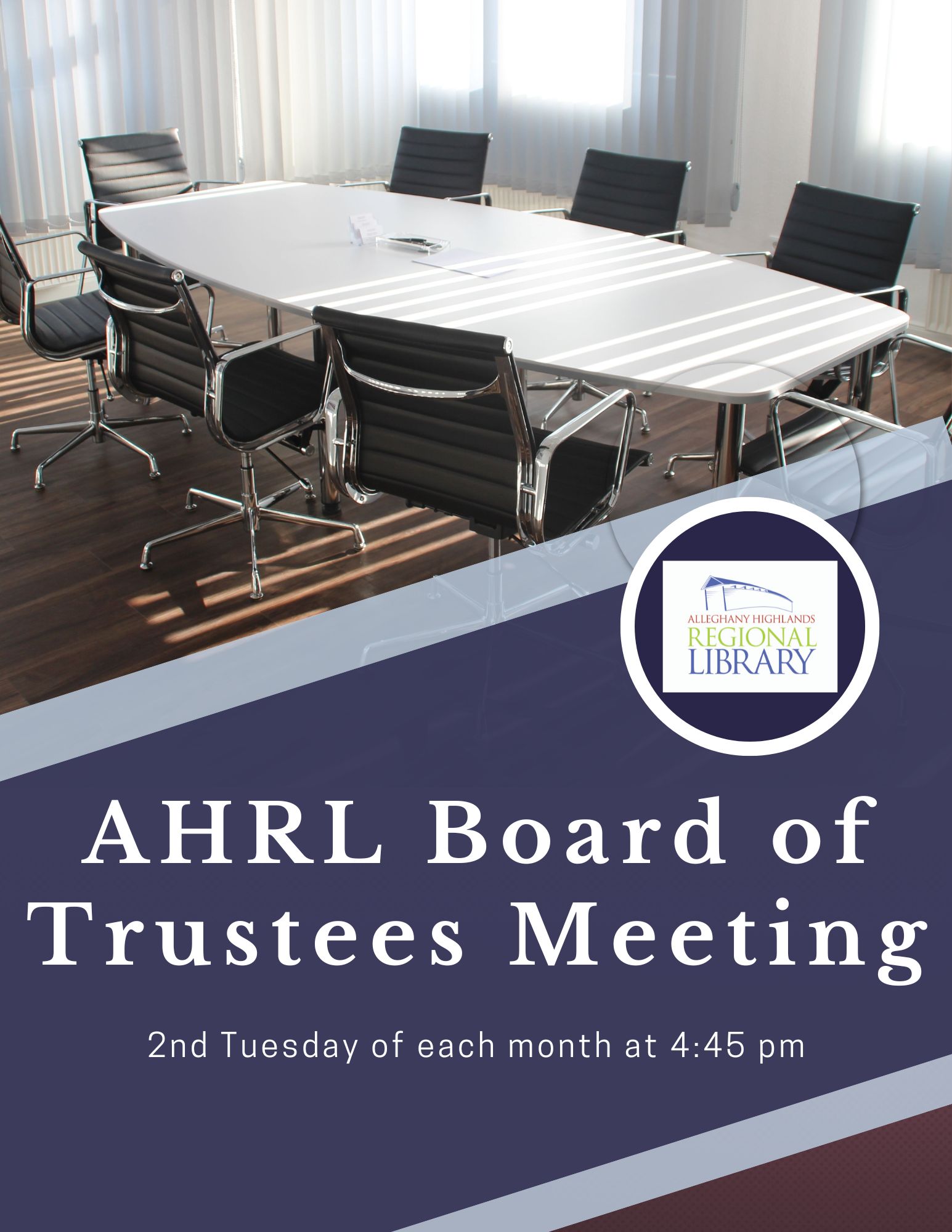 AHRL Board of Trustees Meeting